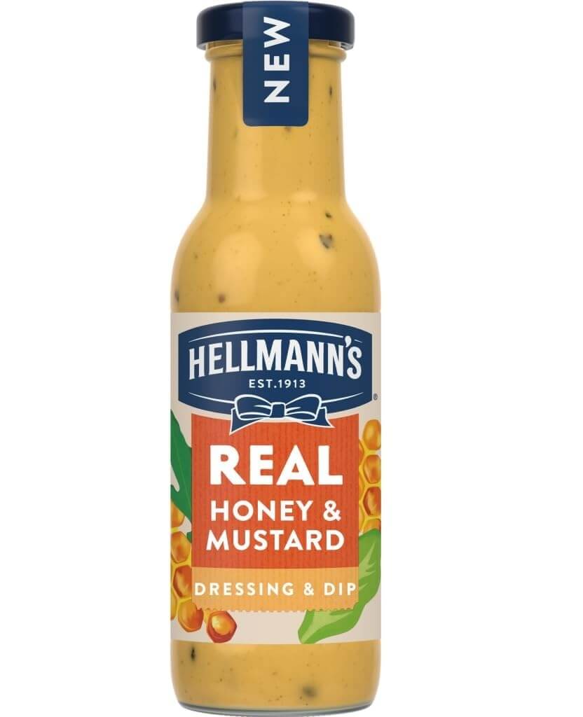 Hellmann's Real Honey & Mustard Dressing & Dip