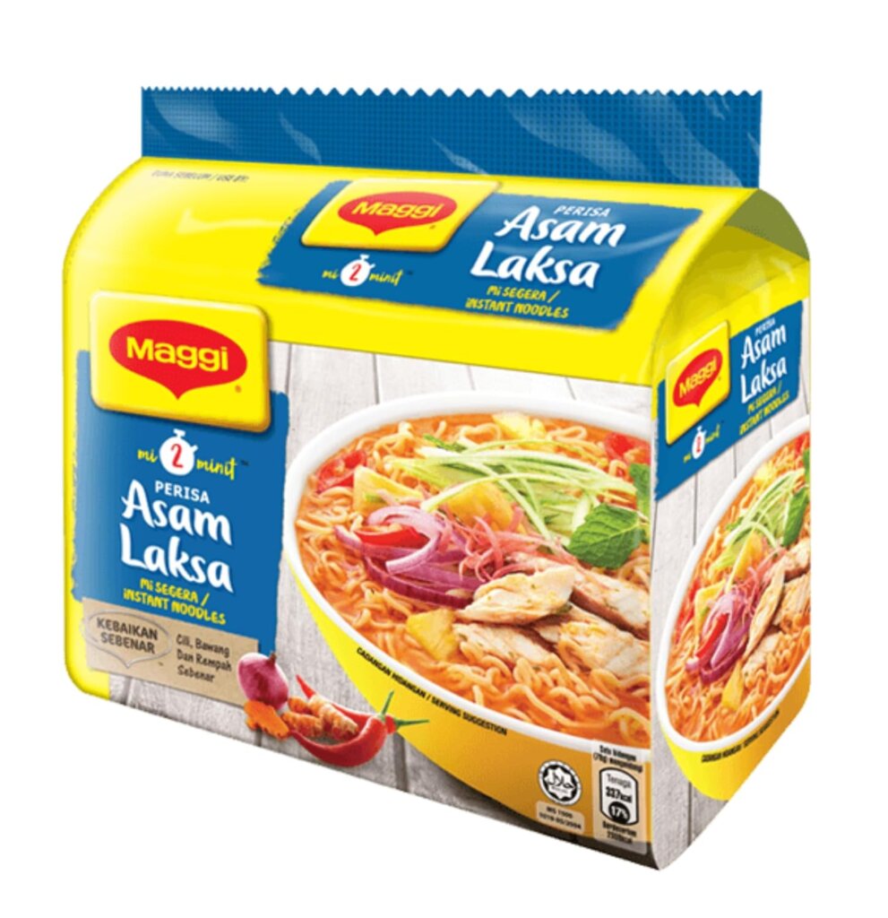 MAGGI 2 Minit ASAM LAKSA Noodles