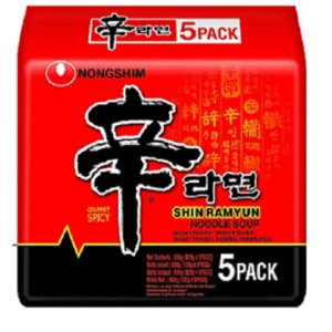Nongshim Shin Ramyun Korean Style Spicy Noodle