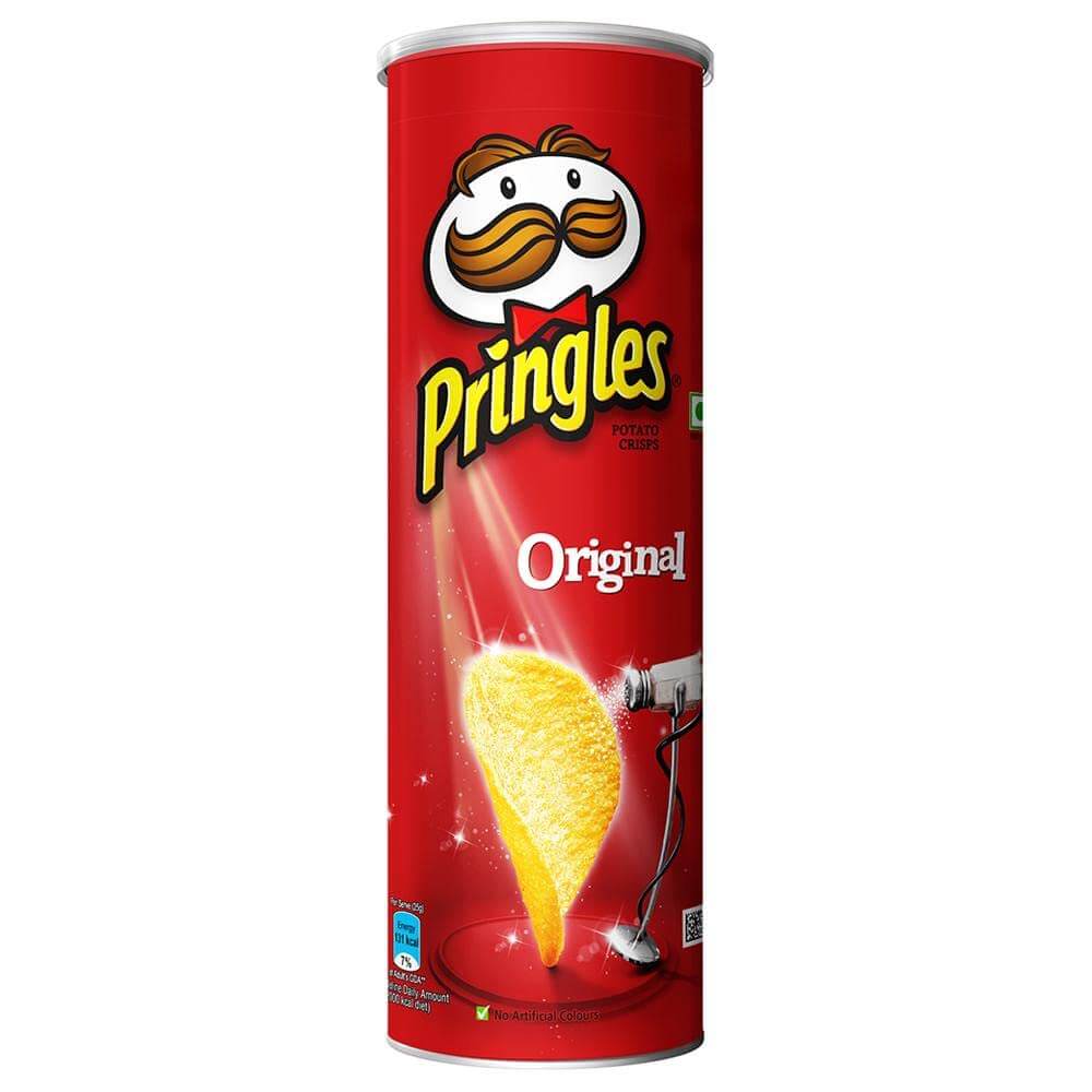 Pringles Potato Chips Plain Flavour