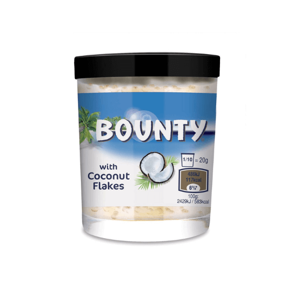 Bounty Milk Spread with Coconut Flakes